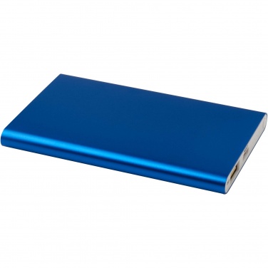 Logo trade promotional items image of: Pep 4000 mAh Type-C recycled aluminium power bank 