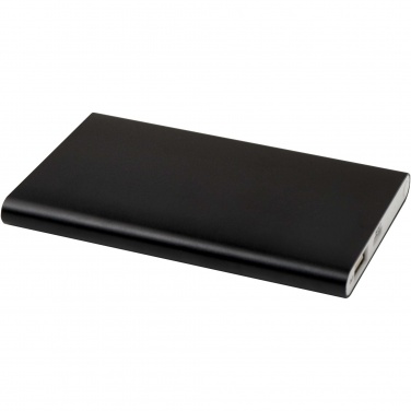 Logo trade advertising products picture of: Pep 4000 mAh Type-C recycled aluminium power bank 