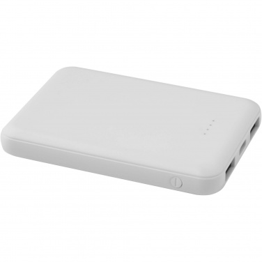 Logo trade promotional merchandise image of: Asama 5000 mAh Type-C recycled plastic power bank