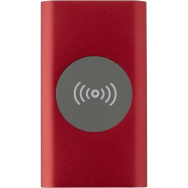 Logotrade promotional products photo of: Juice 4000 mAh Type-C recycled aluminium wireless power bank 