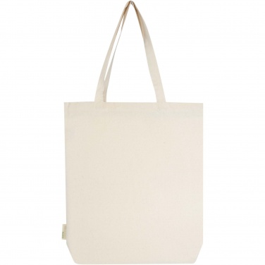 Logo trade promotional gift photo of: Orissa 180 g/m² organic wide bottom tote bag 11L