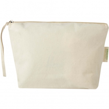 Logotrade advertising product picture of: Orissa 180 g/m² organic large accessory pouch 3L