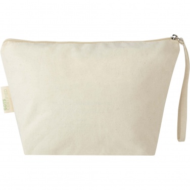 Logotrade promotional gift image of: Orissa 180 g/m² organic large accessory pouch 3L