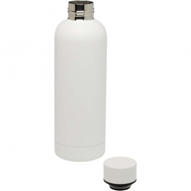 Logo trade promotional items image of: Spring 500 ml RCS certified recycled stainless steel copper vacuum insulated bottle