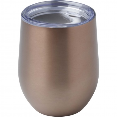 Logo trade promotional giveaways picture of: Corzo 350 ml RCS certified recycled stainless steel copper vacuum insulated cup