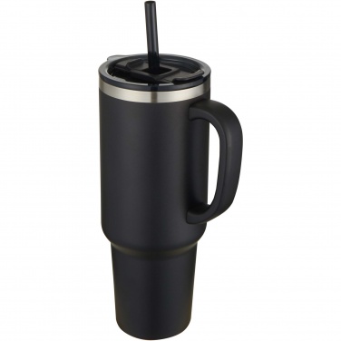 Logo trade business gift photo of: Sydney 1200 ml copper vacuum insulated tumbler with straw