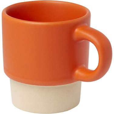 Logotrade promotional item image of: Olympia 130 ml stackable expresso cup with clay bottom