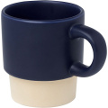 Olympia 130 ml stackable expresso cup with clay bottom, Navy