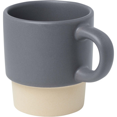 Logotrade advertising products photo of: Olympia 130 ml stackable expresso cup with clay bottom