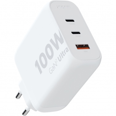 Logo trade advertising products picture of: Xtorm XEC100 GaN² Ultra 100W wall charger