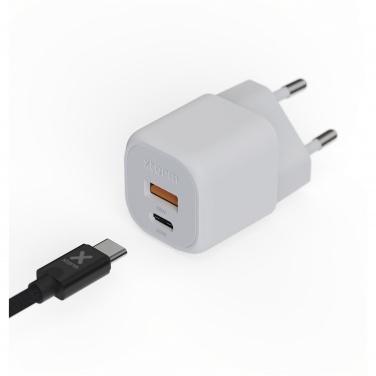 Logo trade promotional merchandise photo of: Xtorm XEC020 GaN² Ultra 20W wall charger