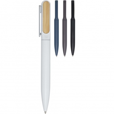 Logo trade promotional products image of: Blanca recycled aluminium ballpoint pen