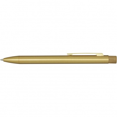 Logo trade corporate gifts picture of: Beatriz recycled brass ballpoint pen