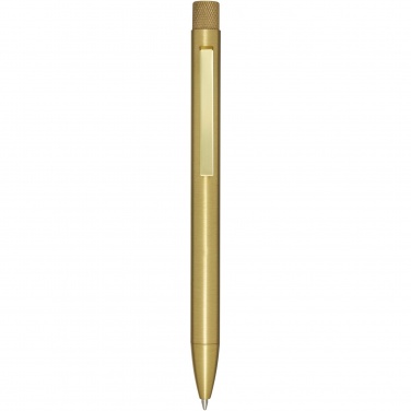 Logo trade promotional merchandise picture of: Beatriz recycled brass ballpoint pen