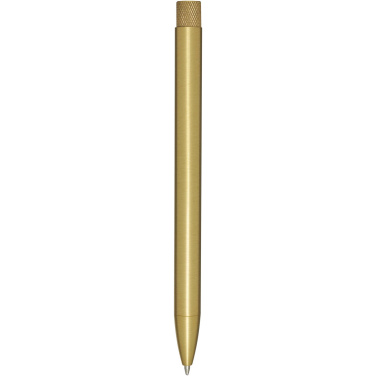 Logo trade advertising products image of: Beatriz recycled brass ballpoint pen