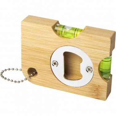 Logotrade advertising product image of: Levo bamboo bottle opener with level 