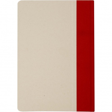 Logo trade promotional products picture of: Liliana A5 sugar cane plastic hard cover notebook