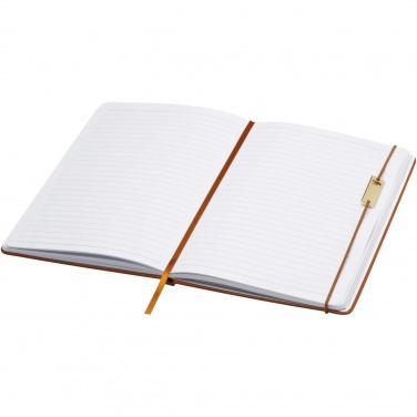 Logo trade promotional merchandise image of: Legato A5 notebook and rollerball pen set 