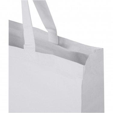 Logo trade advertising products image of: Odessa 220 g/m² GRS recycled cotton large tote bag