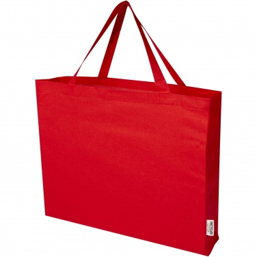 Logotrade corporate gift image of: Odessa 220 g/m² GRS recycled cotton large tote bag