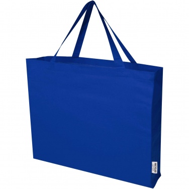 Logotrade promotional giveaway image of: Odessa 220 g/m² GRS recycled cotton large tote bag