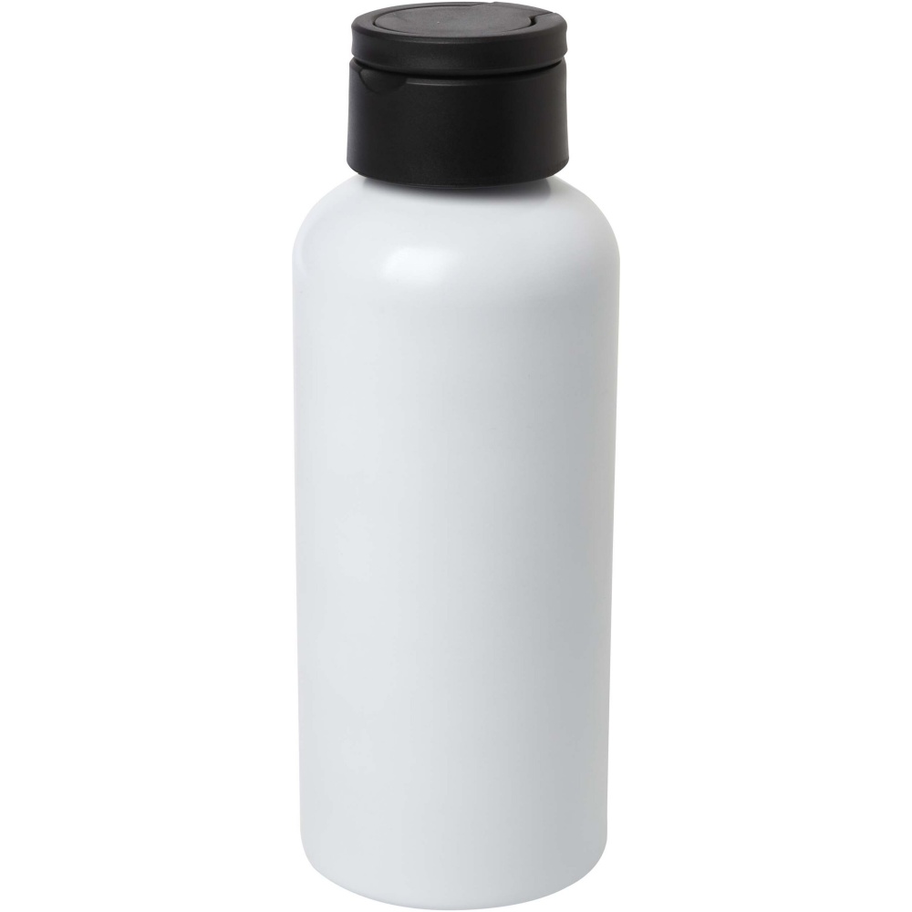 Logotrade promotional items photo of: Trinity 600 ml RCS certified recycled aluminium water bottle with RPET lid