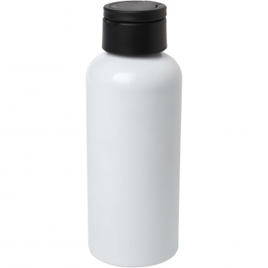 Logotrade promotional gift picture of: Trinity 600 ml RCS certified recycled aluminium water bottle with RPET lid