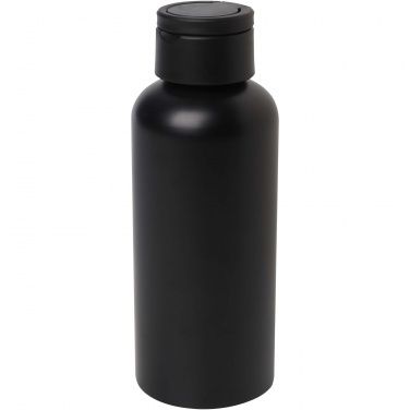 Logo trade promotional merchandise photo of: Trinity 600 ml RCS certified recycled aluminium water bottle with RPET lid