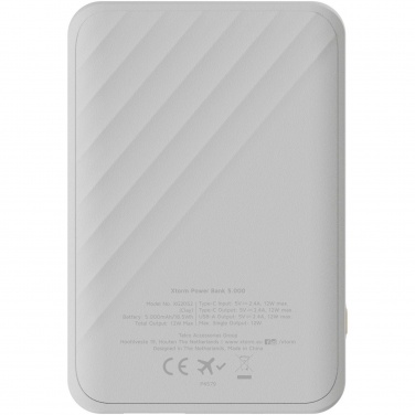 Logo trade advertising products picture of: Xtorm XG205 Go2 12W 5.000 mAh fast charge power bank 