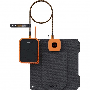 Logo trade promotional merchandise picture of: Xtorm XR2S14 SolarBooster 14W foldable solar panel