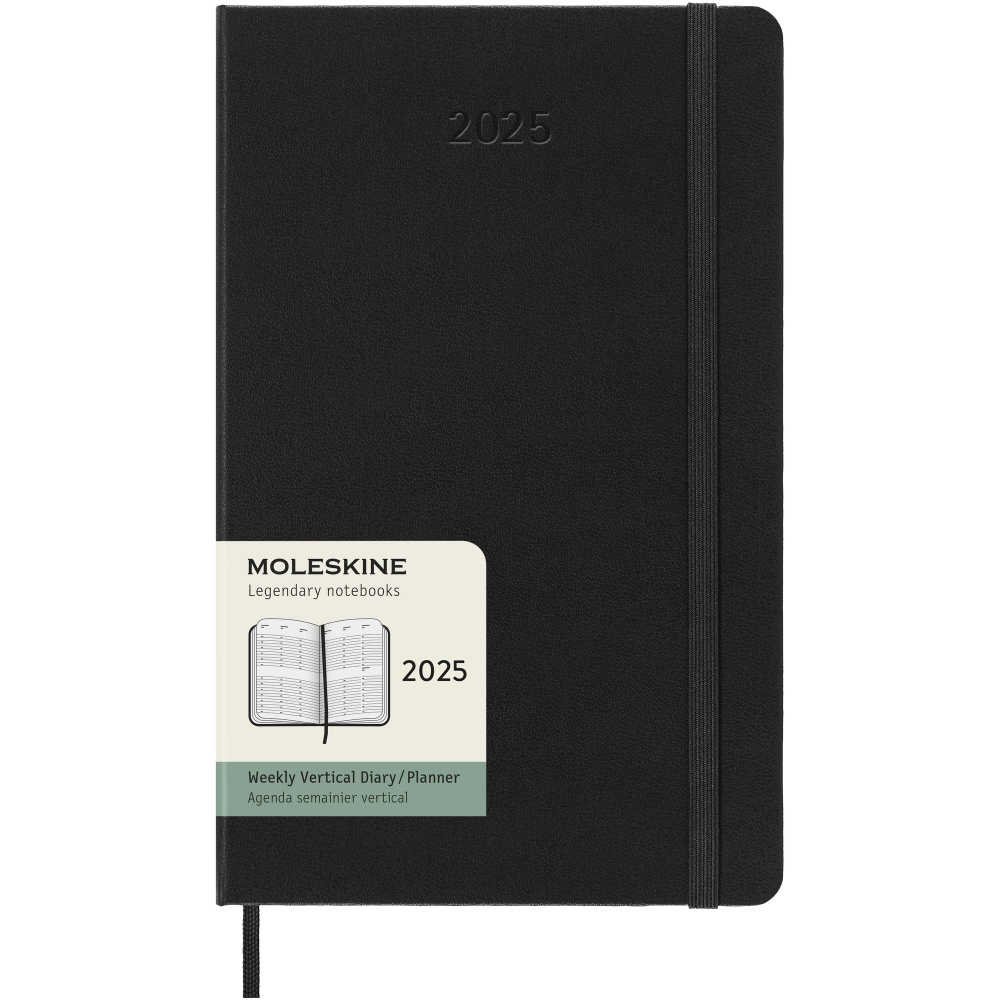 Logotrade advertising product image of: Moleskine hard cover 12 month L weekly planner vertical