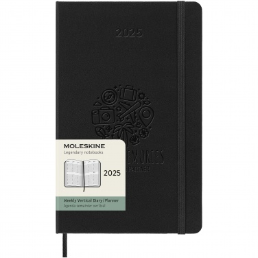 Logotrade promotional merchandise image of: Moleskine hard cover 12 month L weekly planner vertical