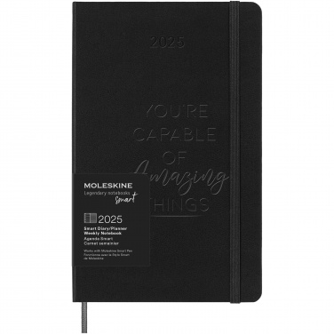 Logo trade promotional giveaways picture of: Moleskine 12 month L weekly Smart Planner