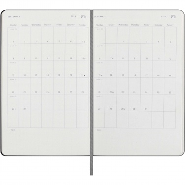 Logo trade promotional merchandise photo of: Moleskine 12 month L weekly Smart Planner