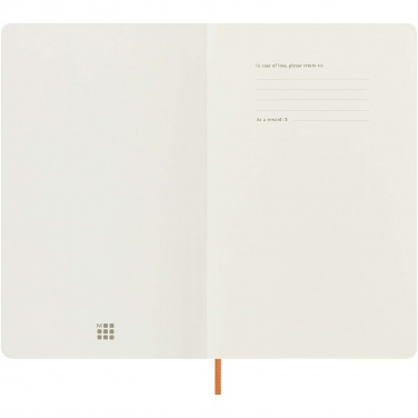 Logotrade promotional product image of: Moleskine 100% VEGEA® Capri L soft cover notebook - ruled