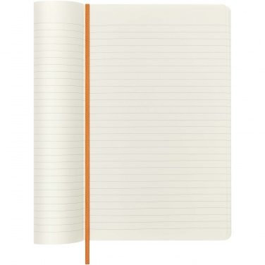 Logo trade business gifts image of: Moleskine 100% VEGEA® Capri L soft cover notebook - ruled