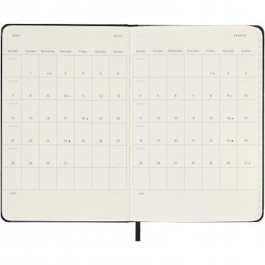 Logo trade advertising products image of: Moleskine horizontal hard cover 12 month PK weekly planner