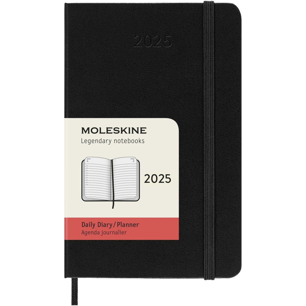 Logotrade business gift image of: Moleskine hard cover 12 month PK daily planner