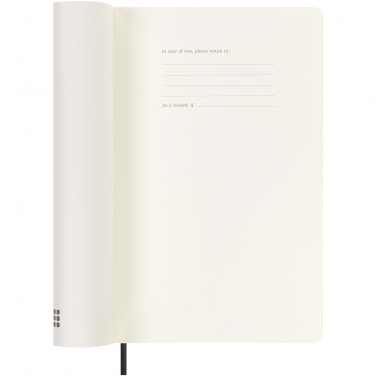 Logo trade promotional product photo of: Moleskine 100% VEGEA® Boa 12M L weekly soft cover planner