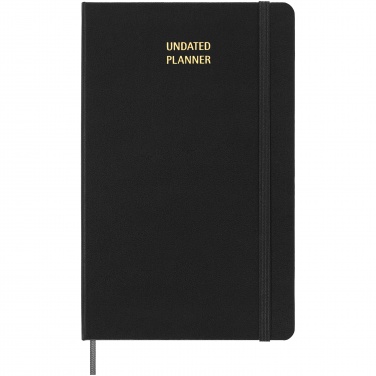 Logotrade promotional giveaway picture of: Moleskine hard cover undated L weekly planner