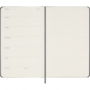 Logo trade advertising products picture of: Moleskine hard cover undated L weekly planner