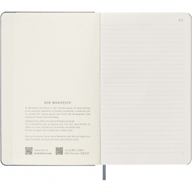 Logo trade advertising products picture of: Moleskine Smart notebook L - ruled