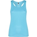 Shura women's sports vest, Turquois