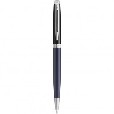 Logo trade corporate gifts picture of: Hemisphere colour blocking ballpoint pen with palladium trim