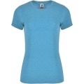 Fox short sleeve women's t-shirt, Heather Turquoise