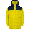 Tallin unisex insulated jacket, Yellow / Navy Blue