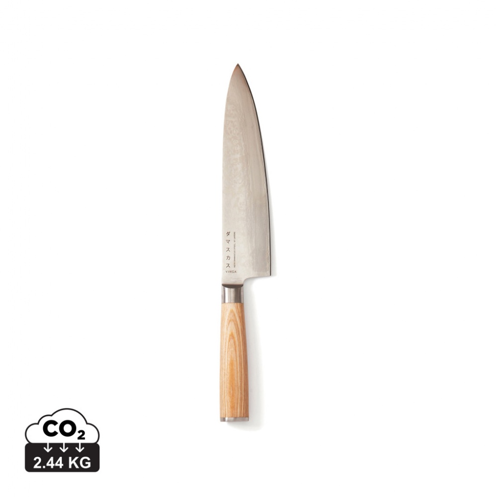 Logo trade promotional item photo of: VINGA Hattasan Damascus chef’s edition knife