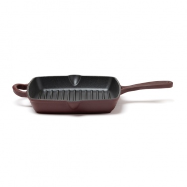 Logo trade promotional gifts picture of: VINGA Monte enamelled grill pan