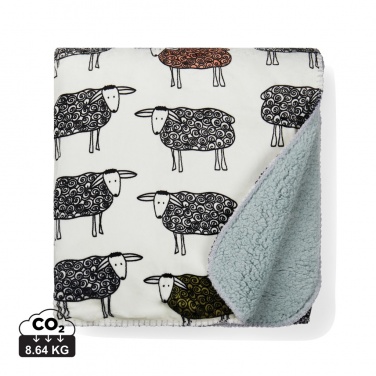 Logotrade promotional gift picture of: VINGA Sheep GRS recycled PET pile blanket