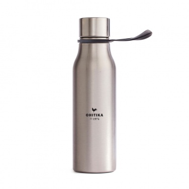 Logo trade corporate gift photo of: VINGA Lean water bottle steel